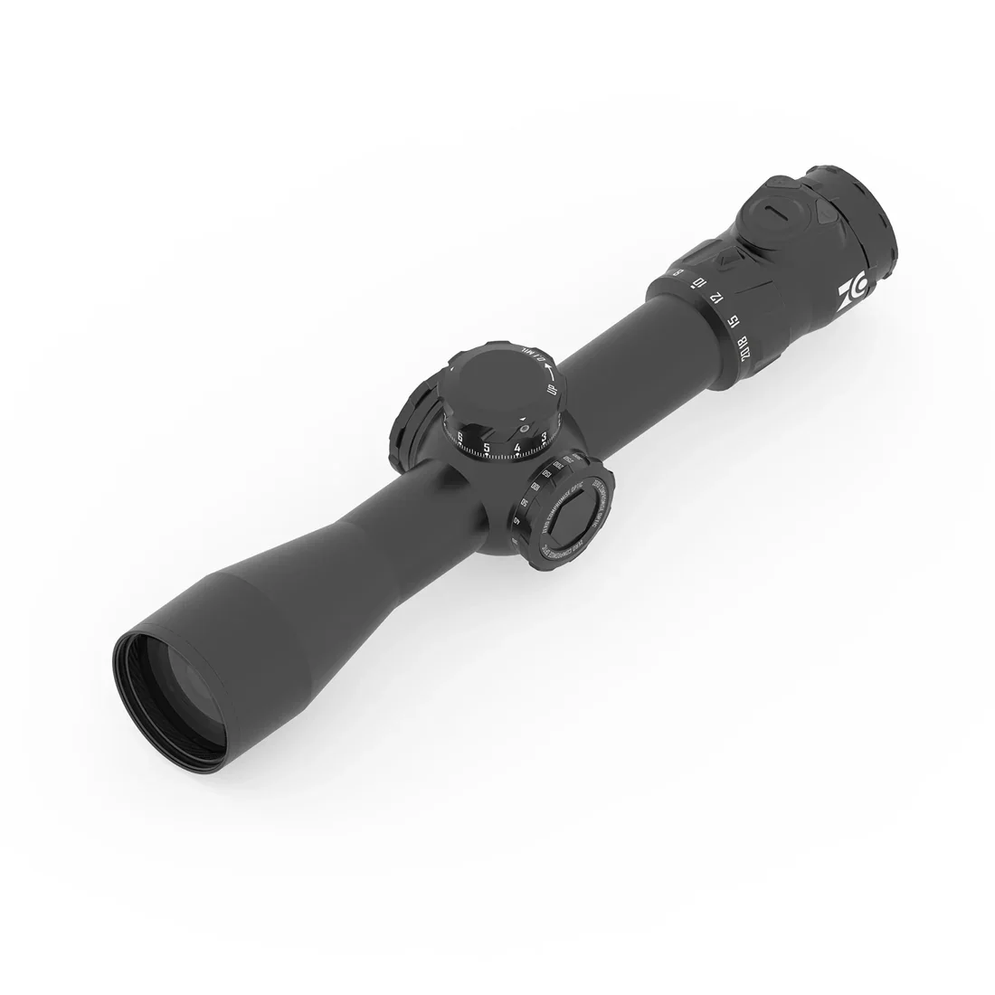 ZC420 Hunter – Perspektive von der Objektivseite