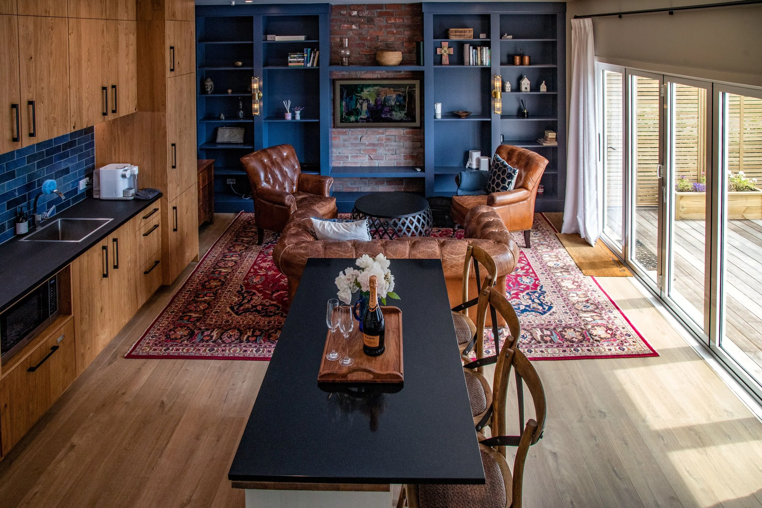 Barn kitchen and dining nook