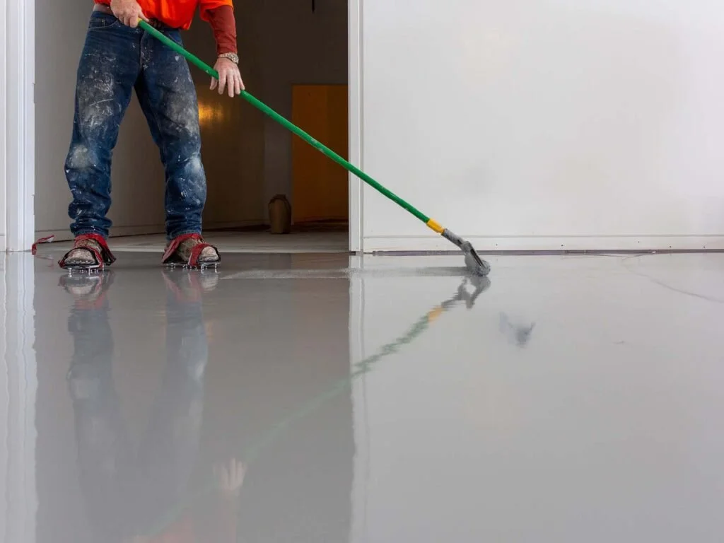 Epoxy floor coatings