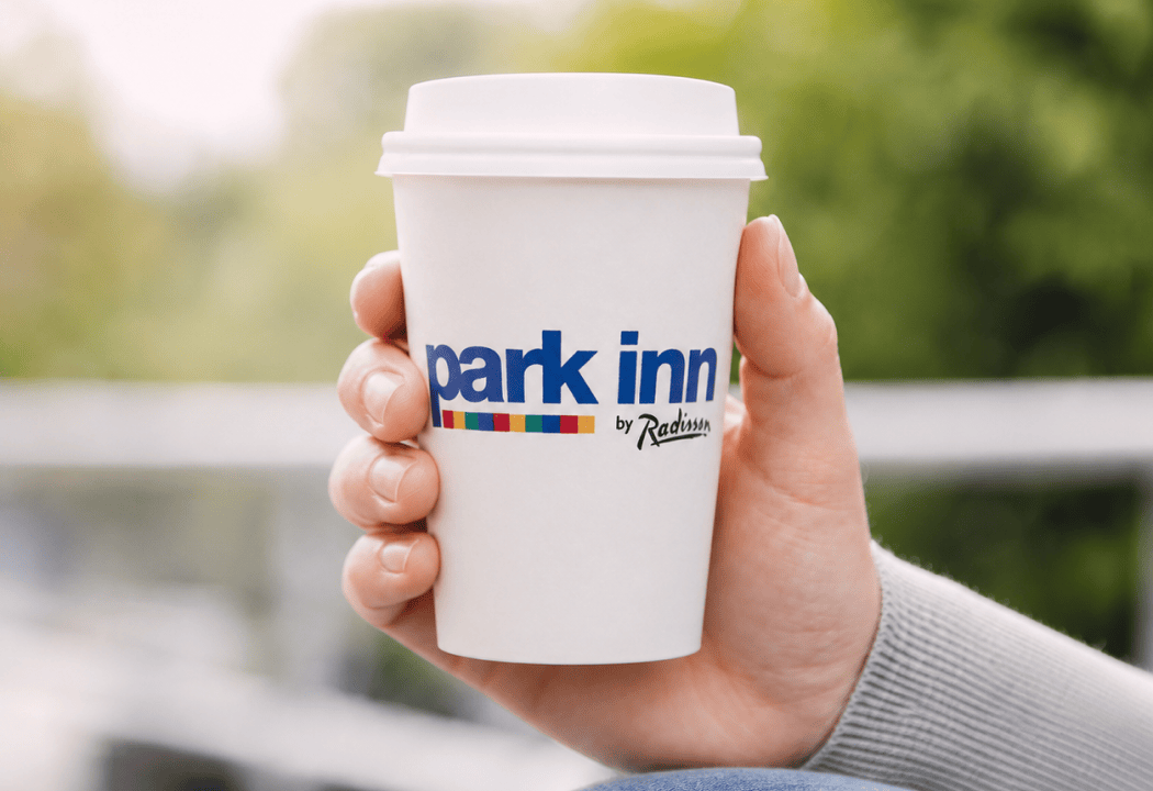 Custom printed 12oz paper cup