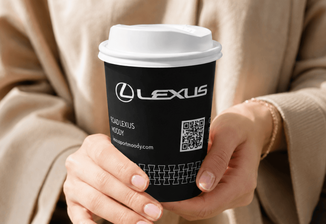 8oz custom printed paper cup