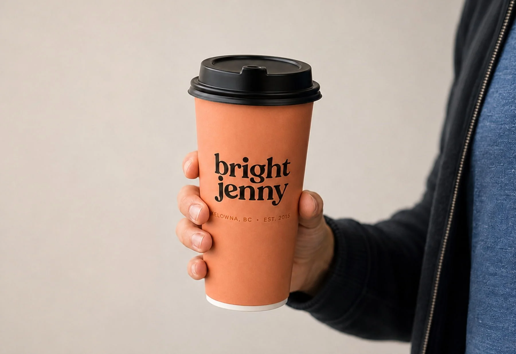12oz custom printed paper cup