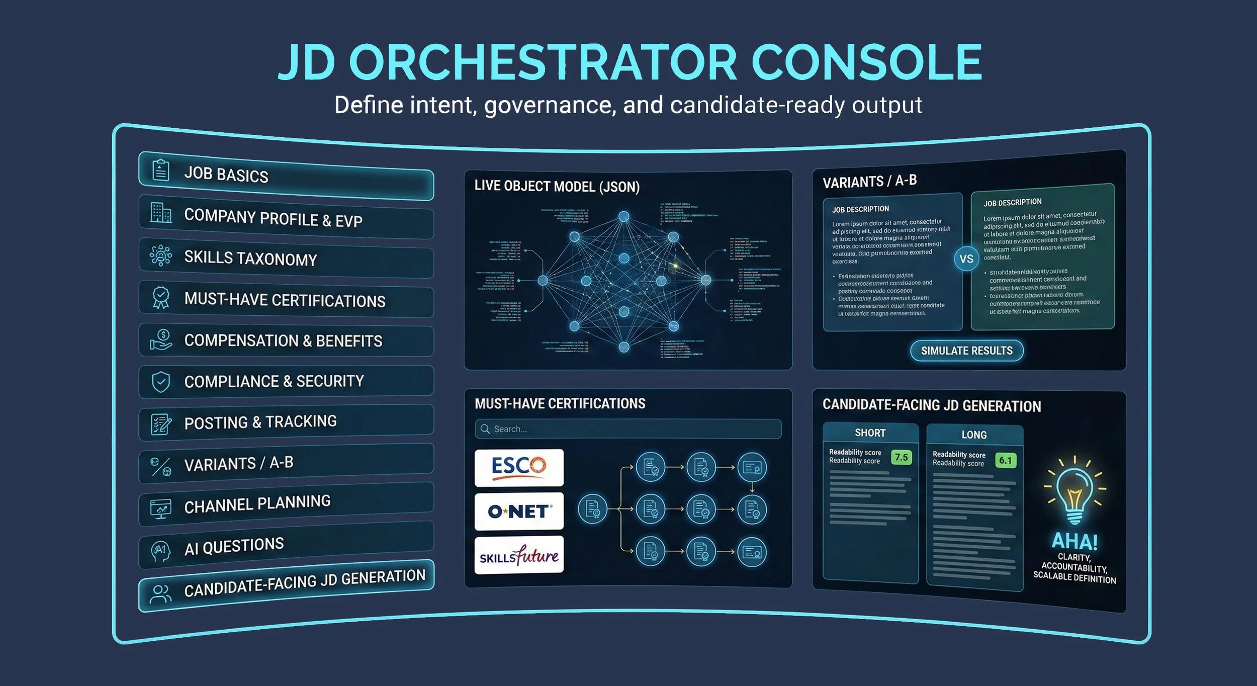 JD Orchestrator Console