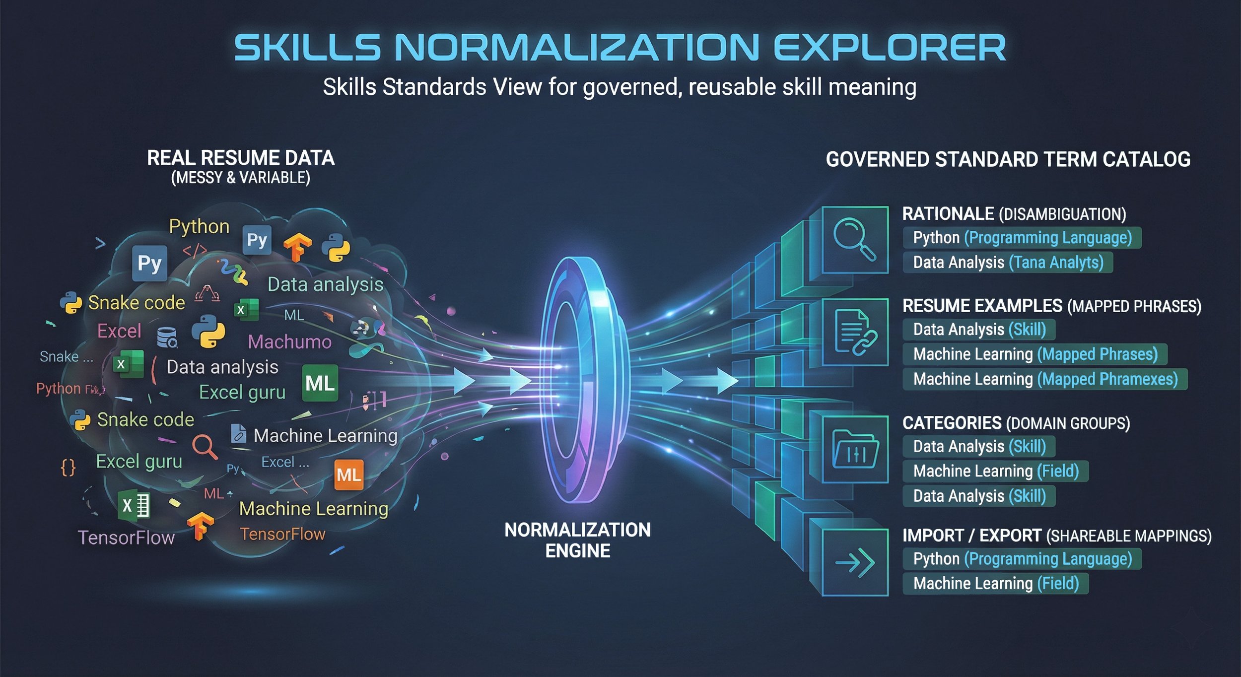 Skills Normalization Explorer