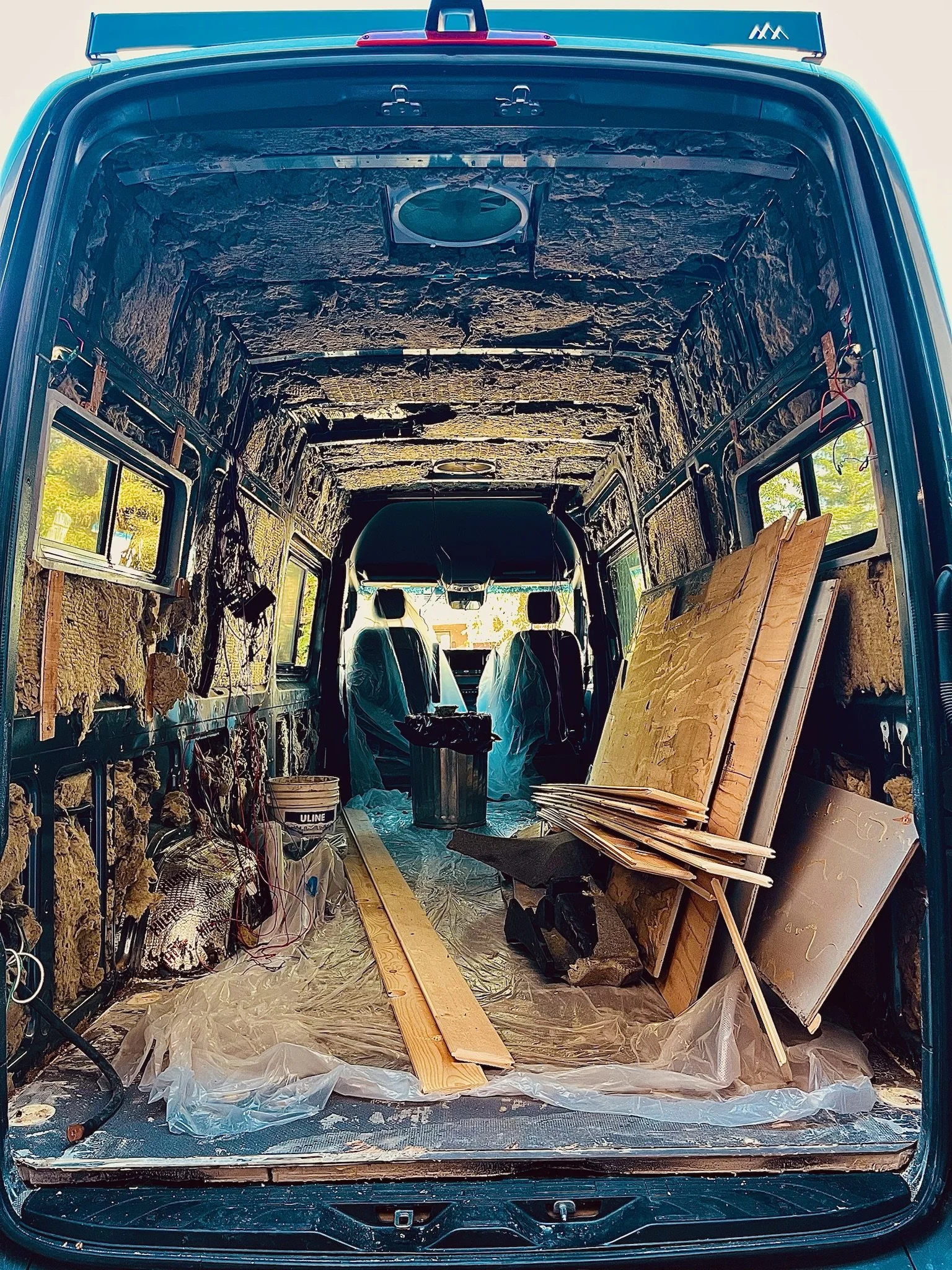 Grumley before — previous DIY build prior to teardown