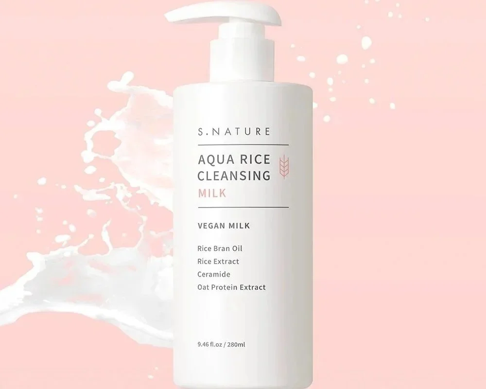 S.NATURE Aqua Rice Cleansing Milk