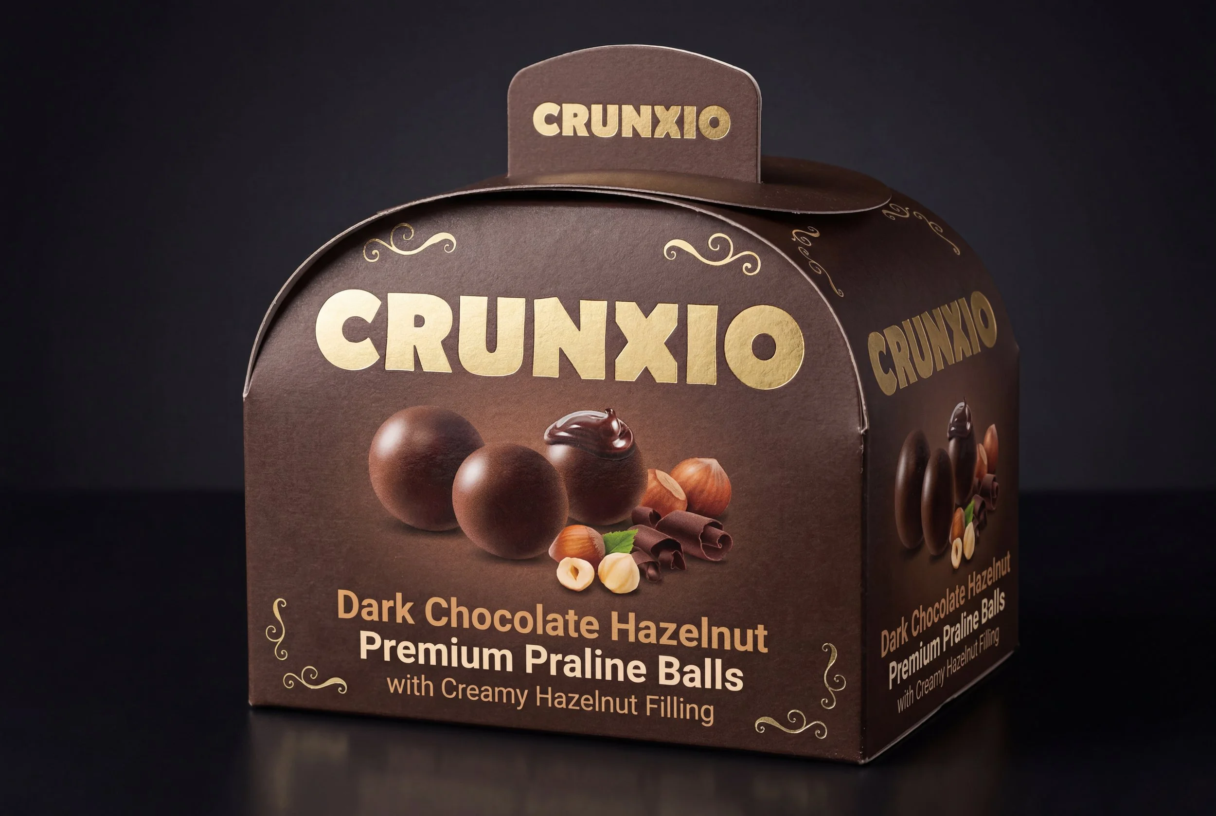 CRUNXIO Hazelnut Premium Balls