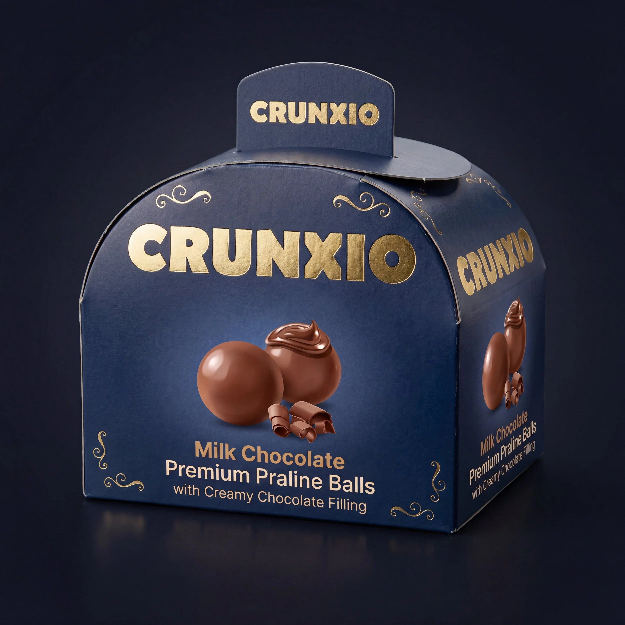 CRUNXIO Milk Chocolate Premium Balls