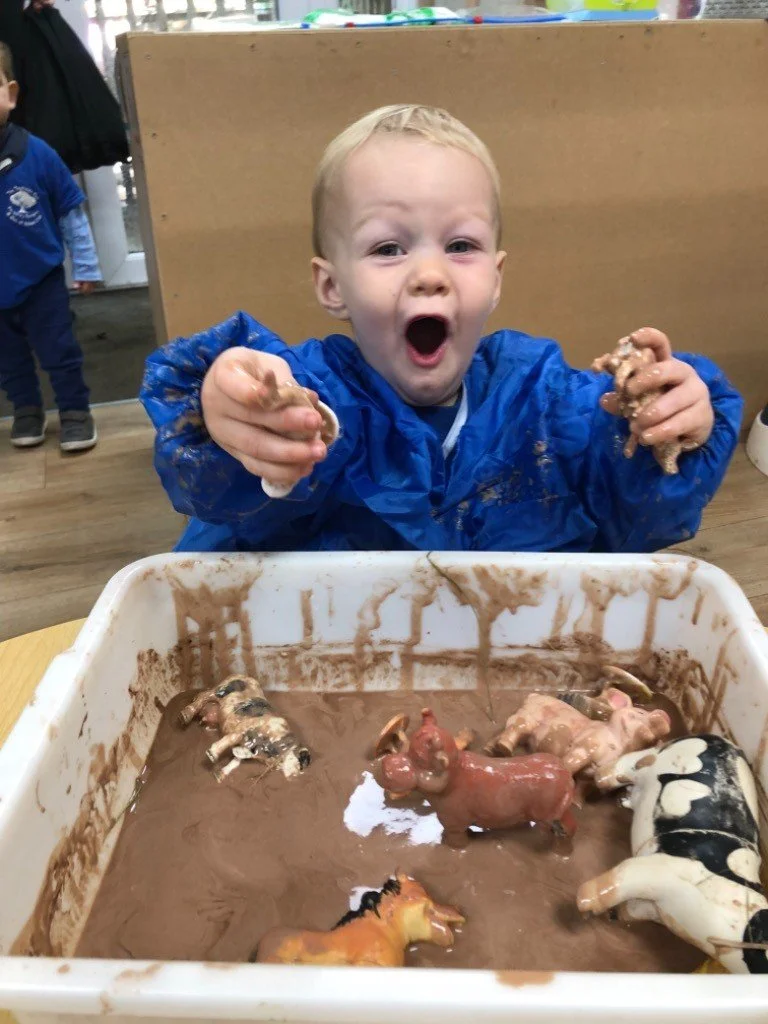 muddy play