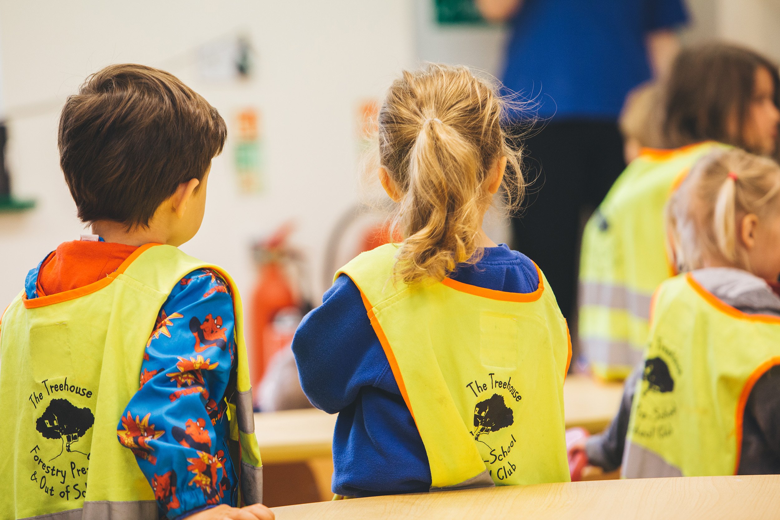hi vis ready for forest walk