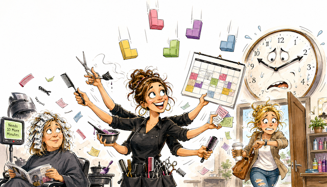 Stylist Confessions: The Great Schedule Juggle