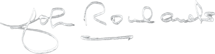 Signature of John Rowlands