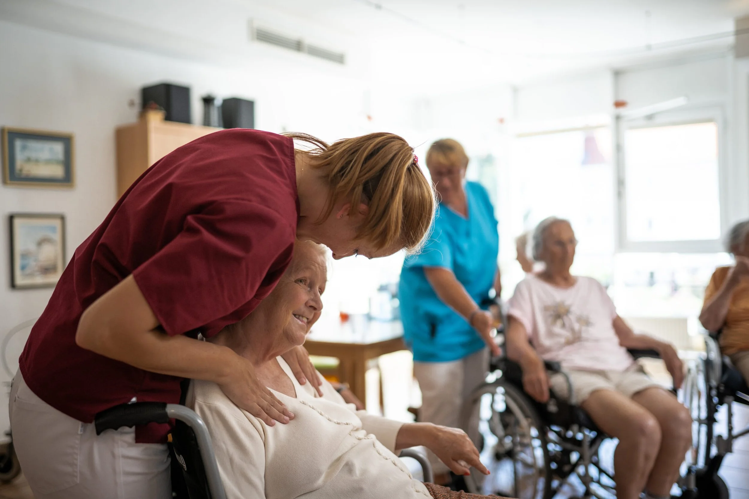 Pflege, die verbindet