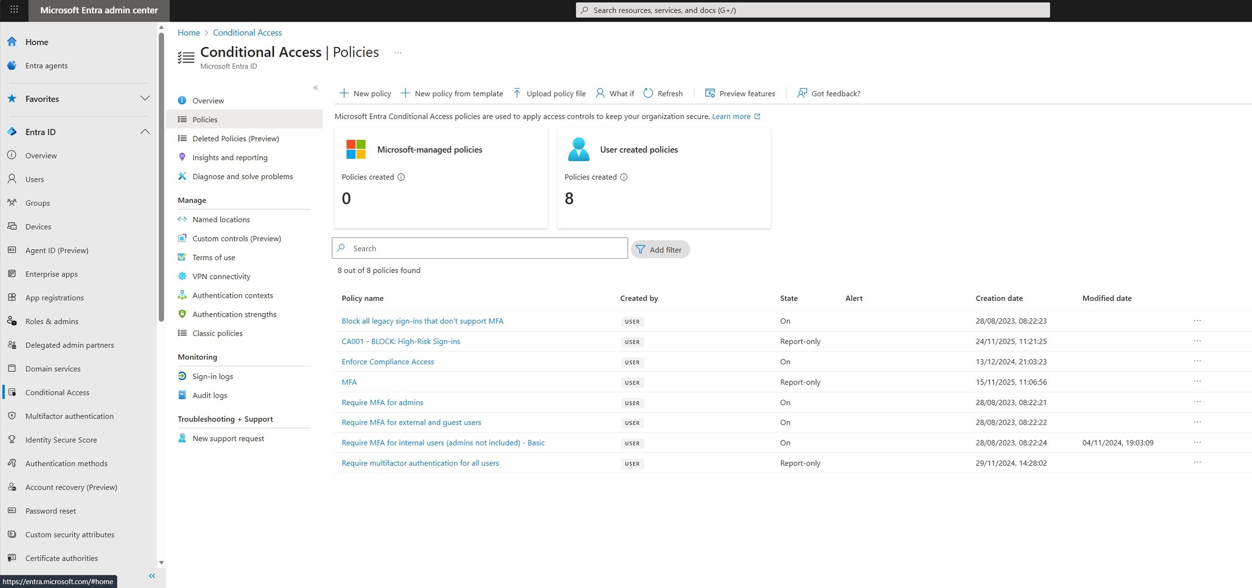 Entra Conditional Access Dashboard