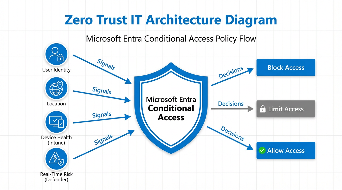 Zero Trust Architecture Diagram
