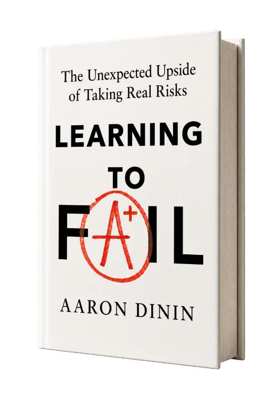 Learning to Fail hardcover by Aaron Dinin