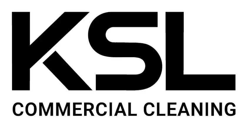 KSL primary logo in black on white