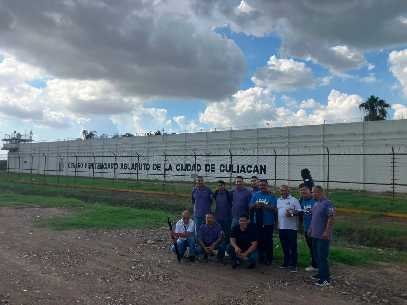 Team at Centro Penitenciario Aguaruto, Culiacán