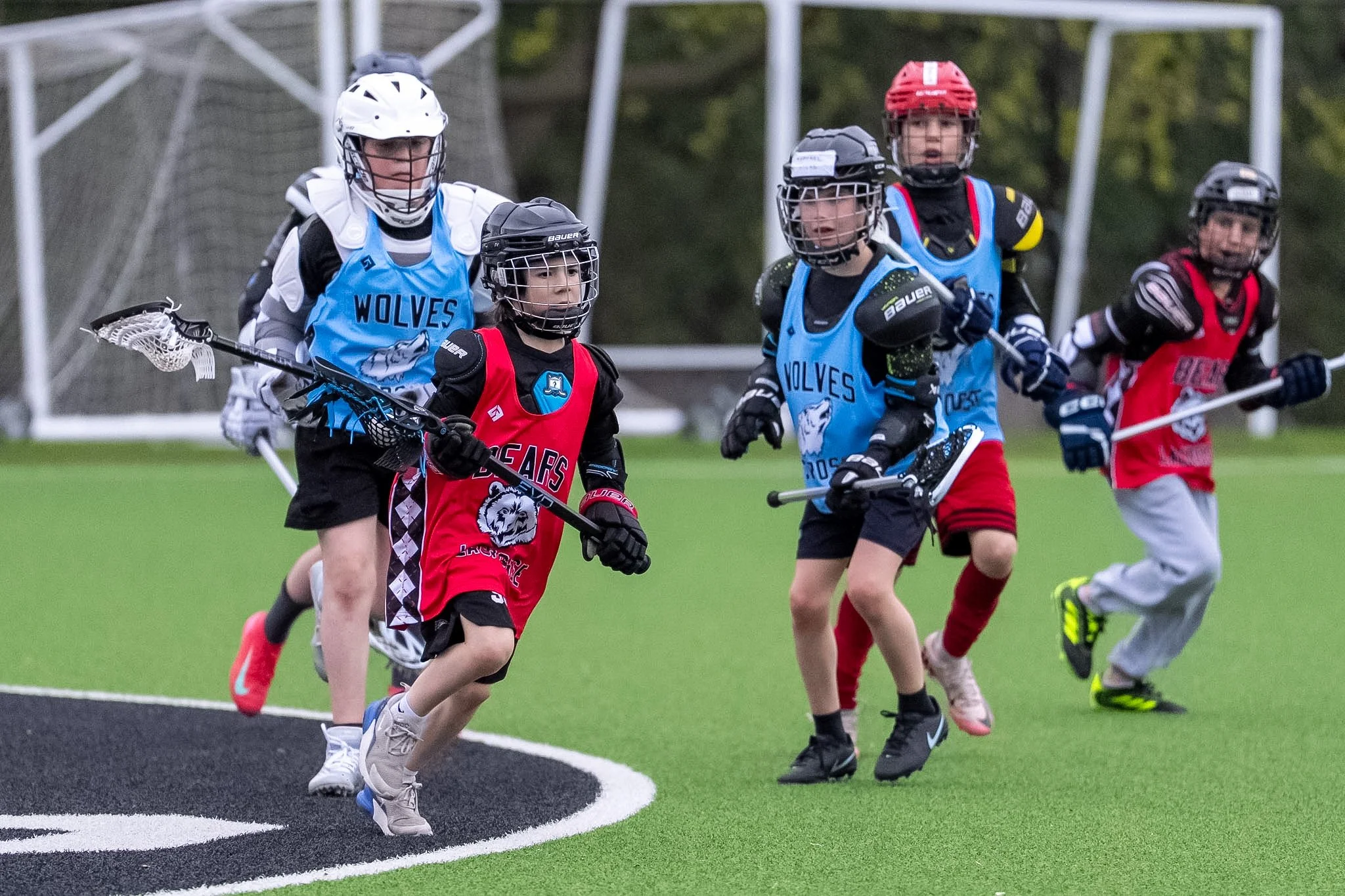 Junior Lax fall players