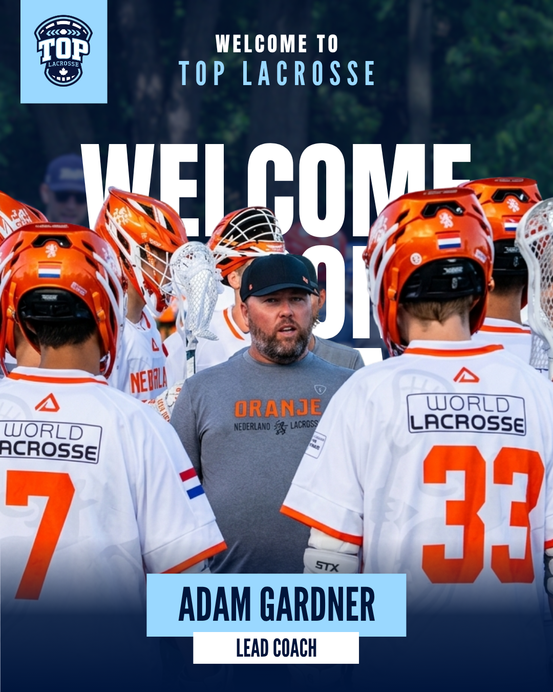 Adam Gardner, Lead Coach at TOP Lacrosse