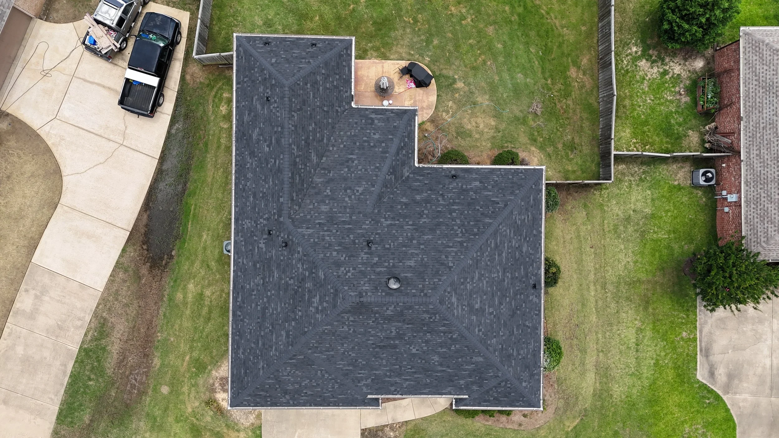 Residential roof replacement in Jackson Mississippi