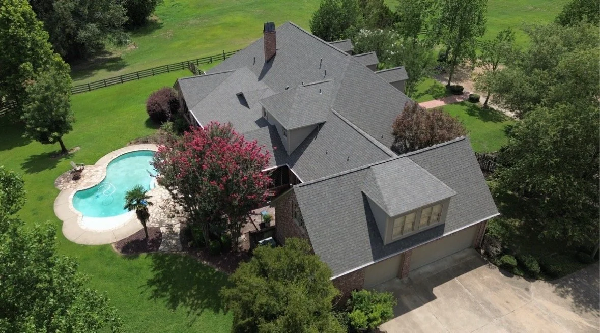 Residential roof replacement in Jackson Mississippi by Resto Construction