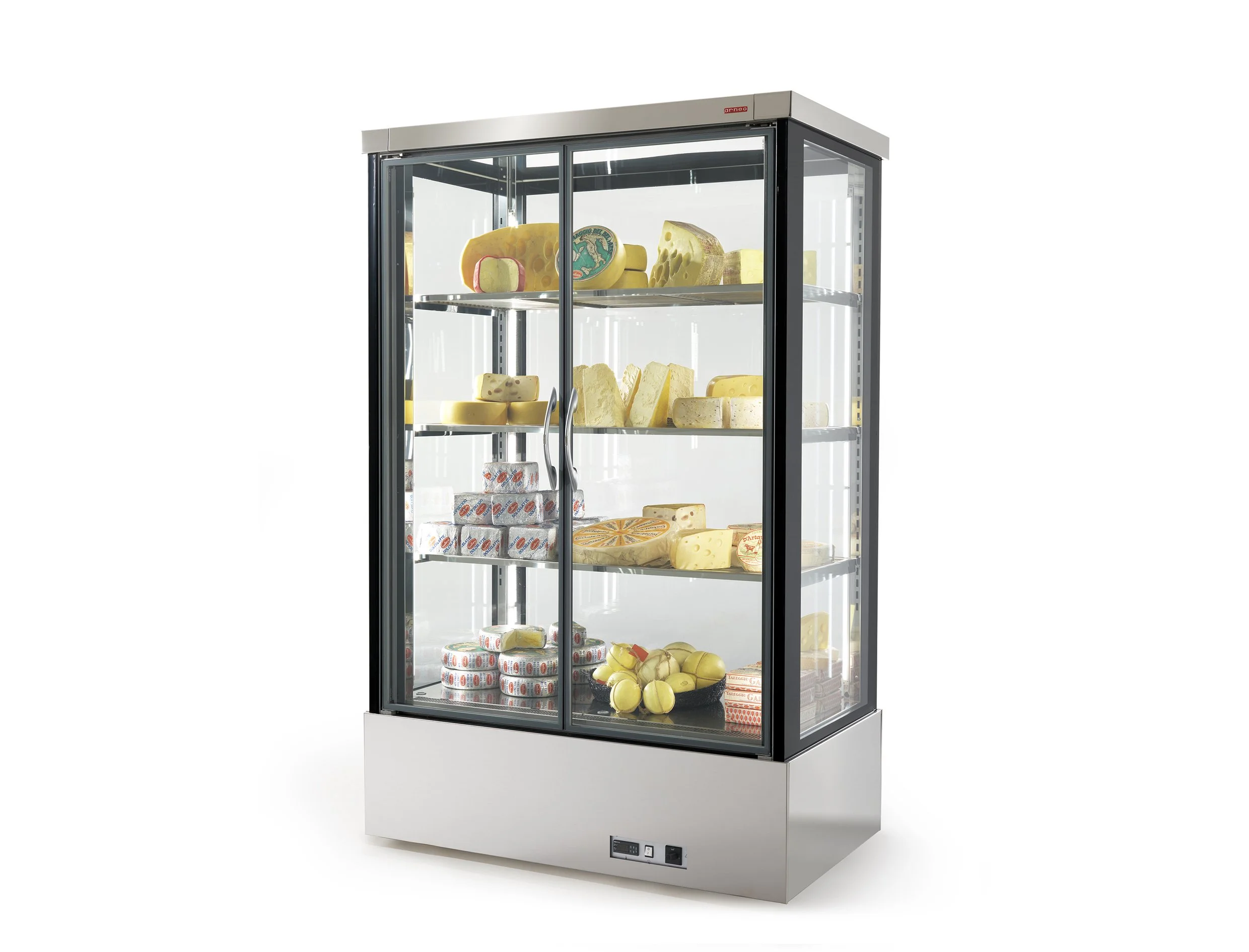 Global Cheese Boutique refrigerated cabinet layout