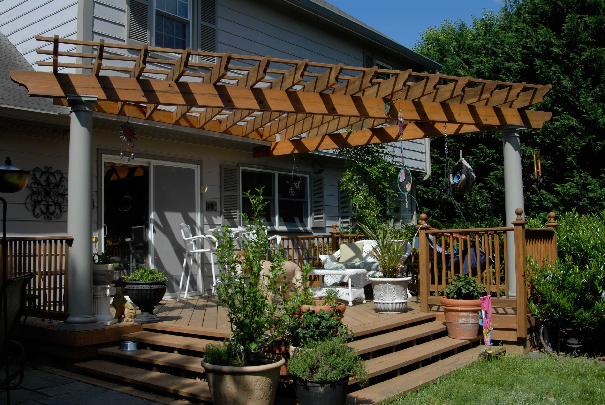 Landscape design by Evans Homes and Gardens