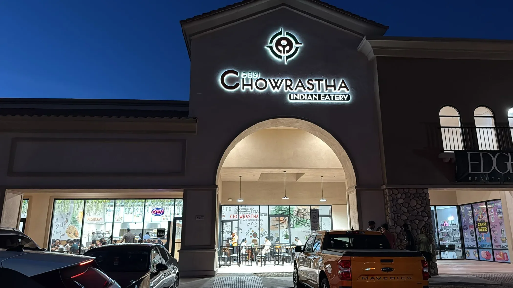 Desi Chowrastha Houston restaurant and catering team