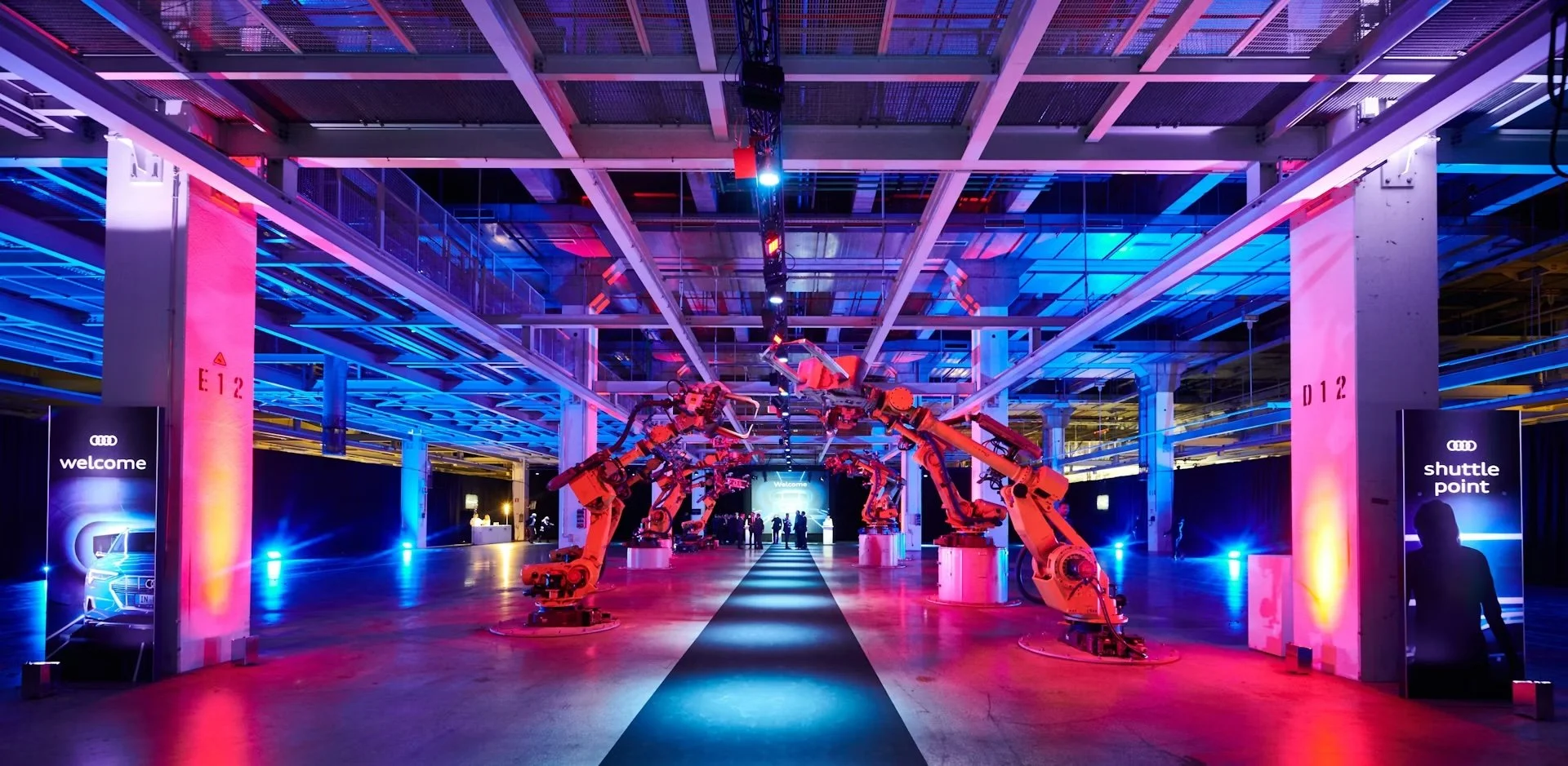 Audi e-tron reveal venue