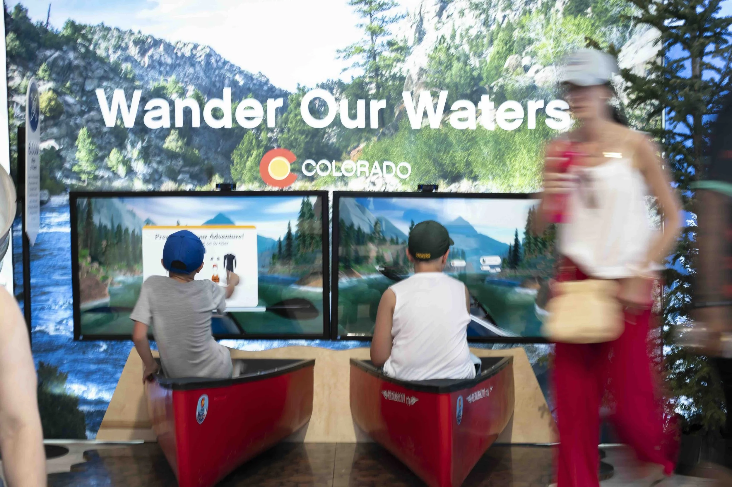 Digital canoe experience