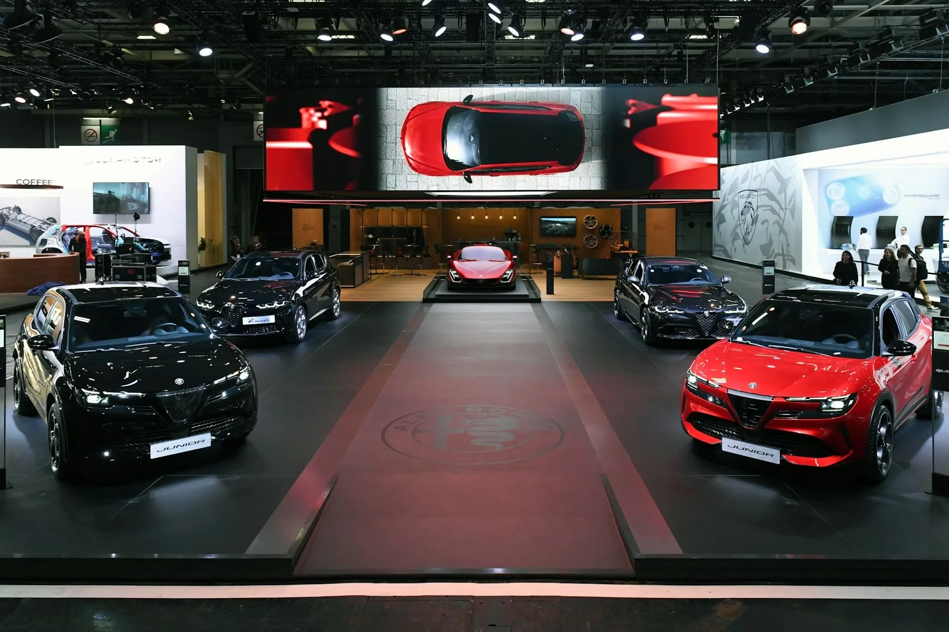 Alfa Romeo exhibition lineup at Paris Motor Show