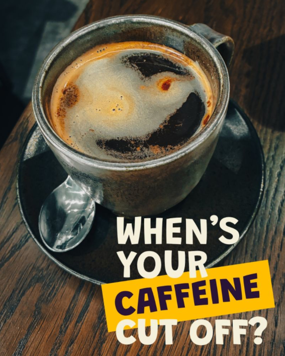 LUCO campaign creative: When's your caffeine cut-off?