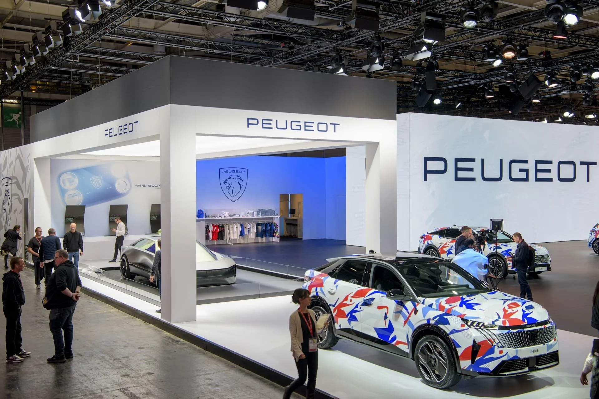 Peugeot exhibition stand