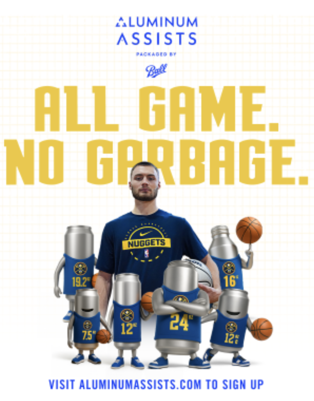 Aluminum Assists key art, Denver Nuggets