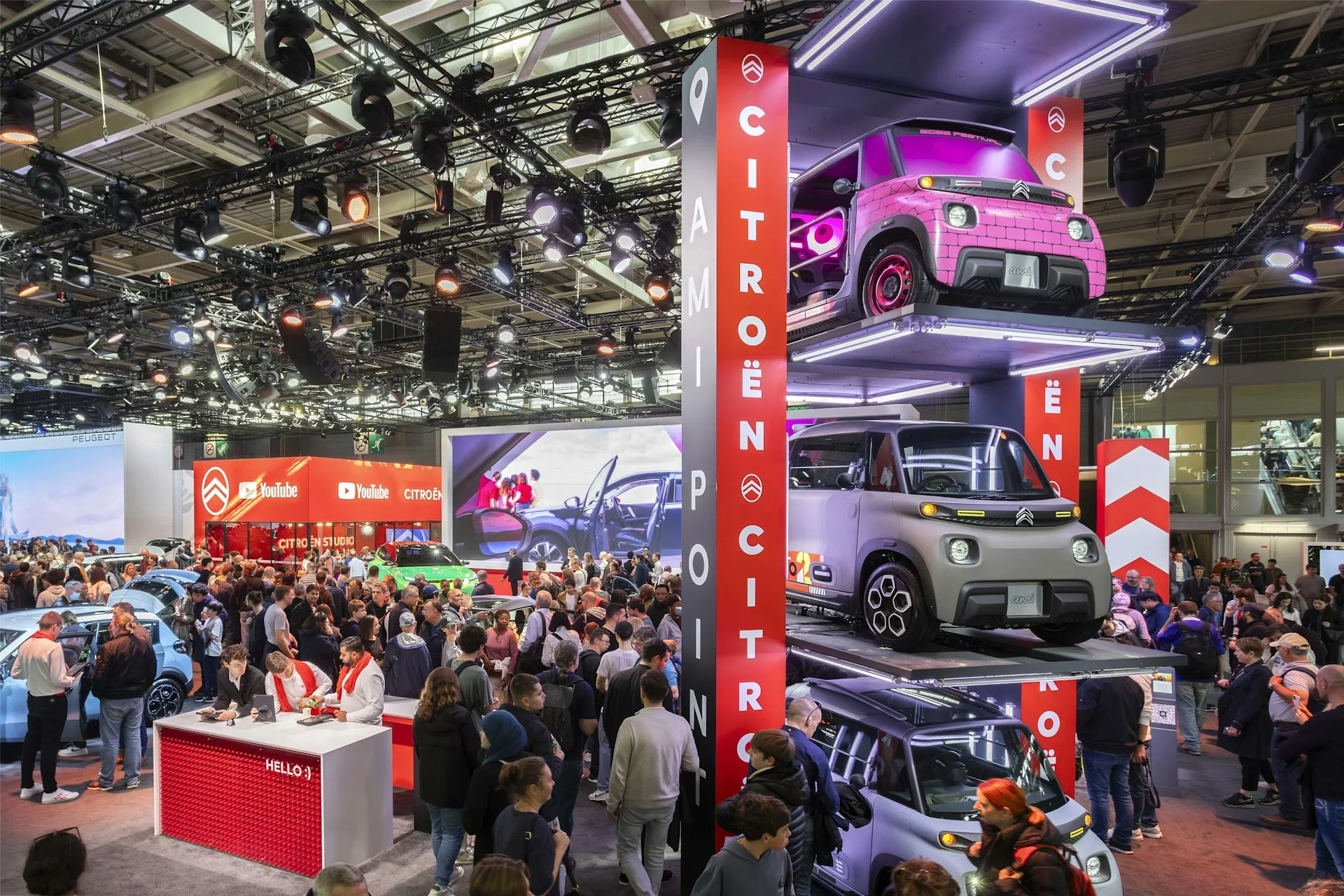 Citroën Ami Tower at Paris Motor Show