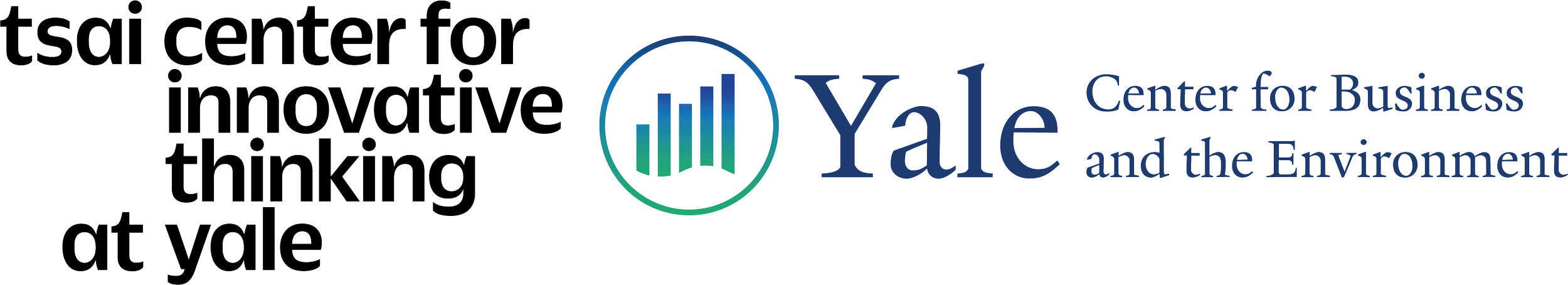 Tsai Center for Innovative Thinking at Yale and Yale Center for Business and the Environment