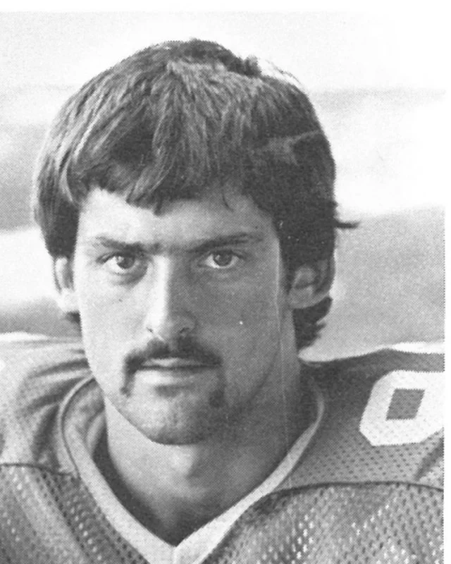 Pat Foster in his Montana Grizzlies media guide photo