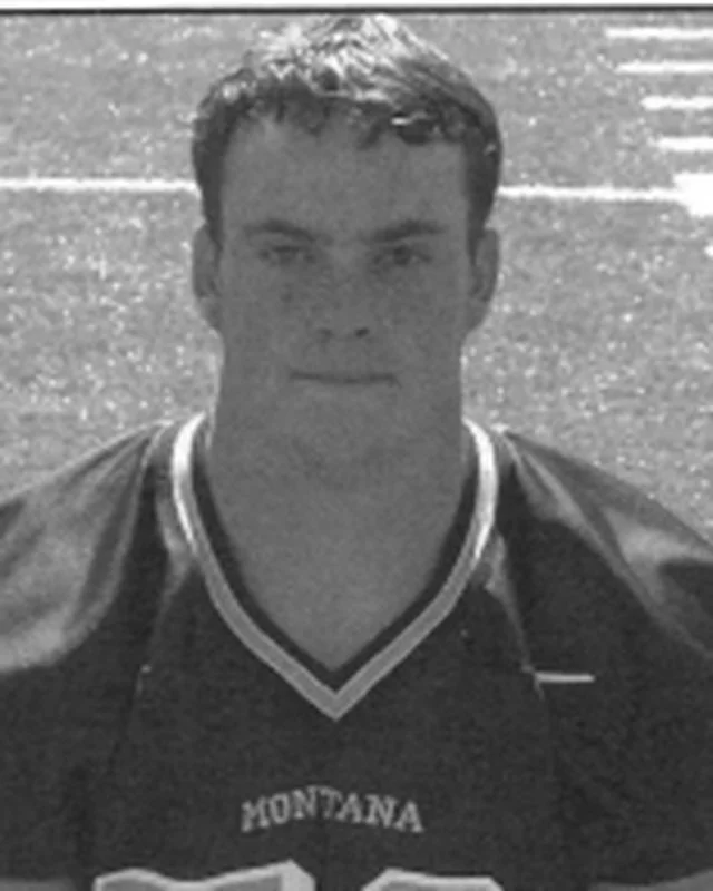 Dylan McFarland in his Montana Grizzlies media guide photo