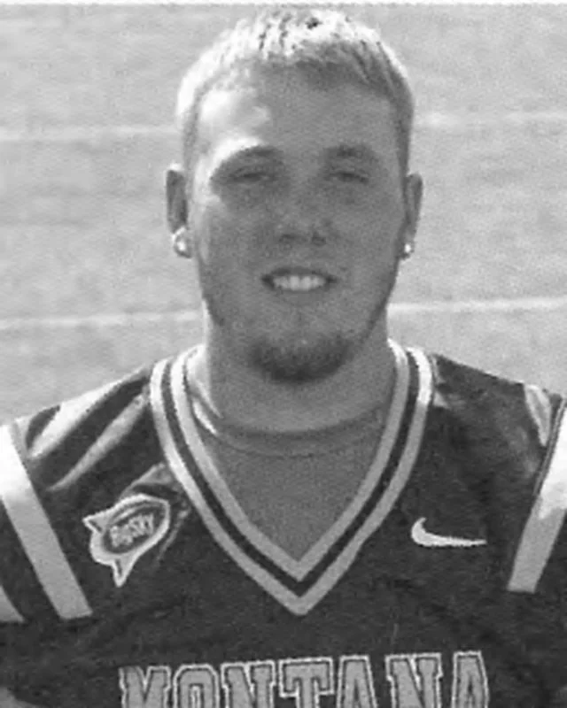 Ty Hobbs, GFPA board president, in his Montana Grizzlies media guide photo