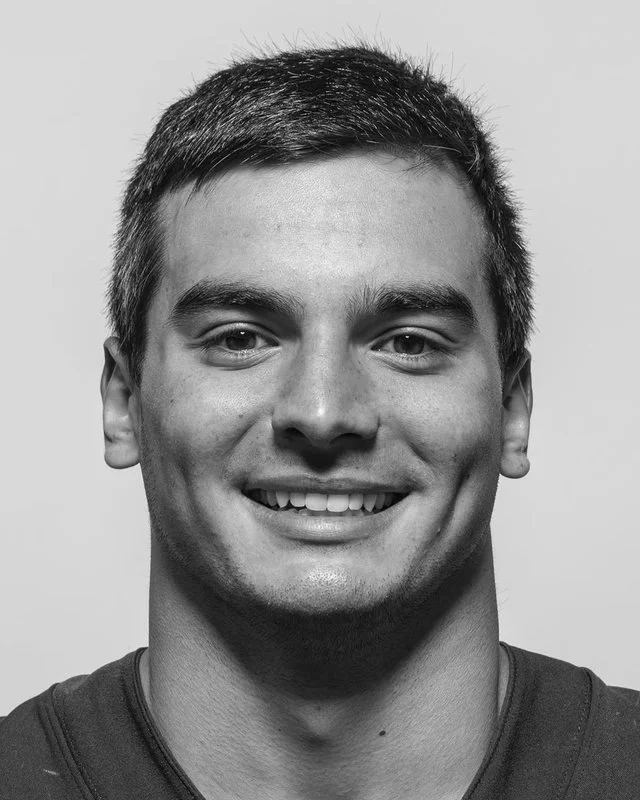 Marcus Welnel in his Montana Grizzlies roster photo