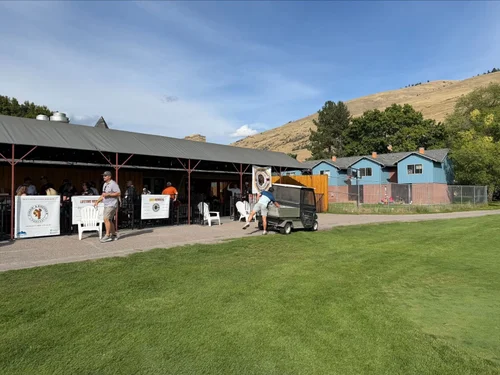 The University Golf Course clubhouse on Hack day