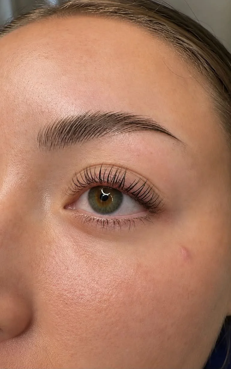 Lash services at Solace Skin Studio