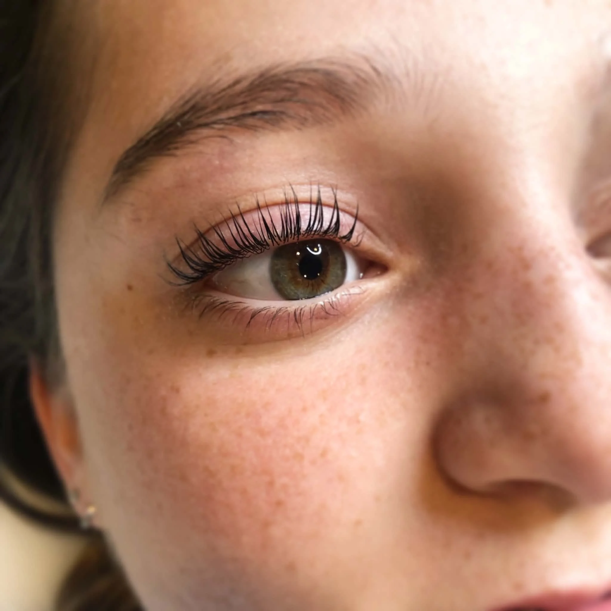 Lash tint at Solace Skin Studio
