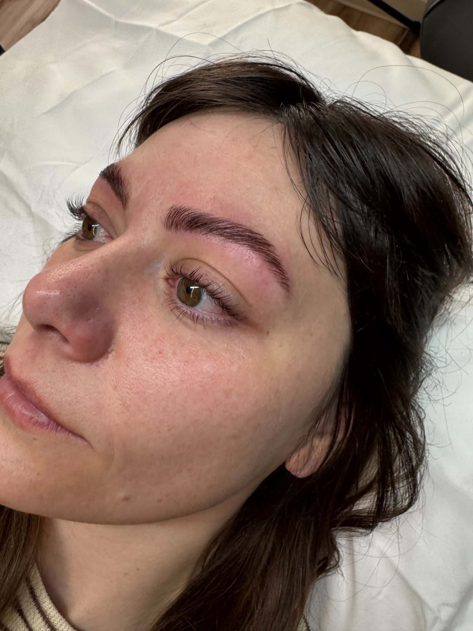 Brow shaping at Solace Skin Studio
