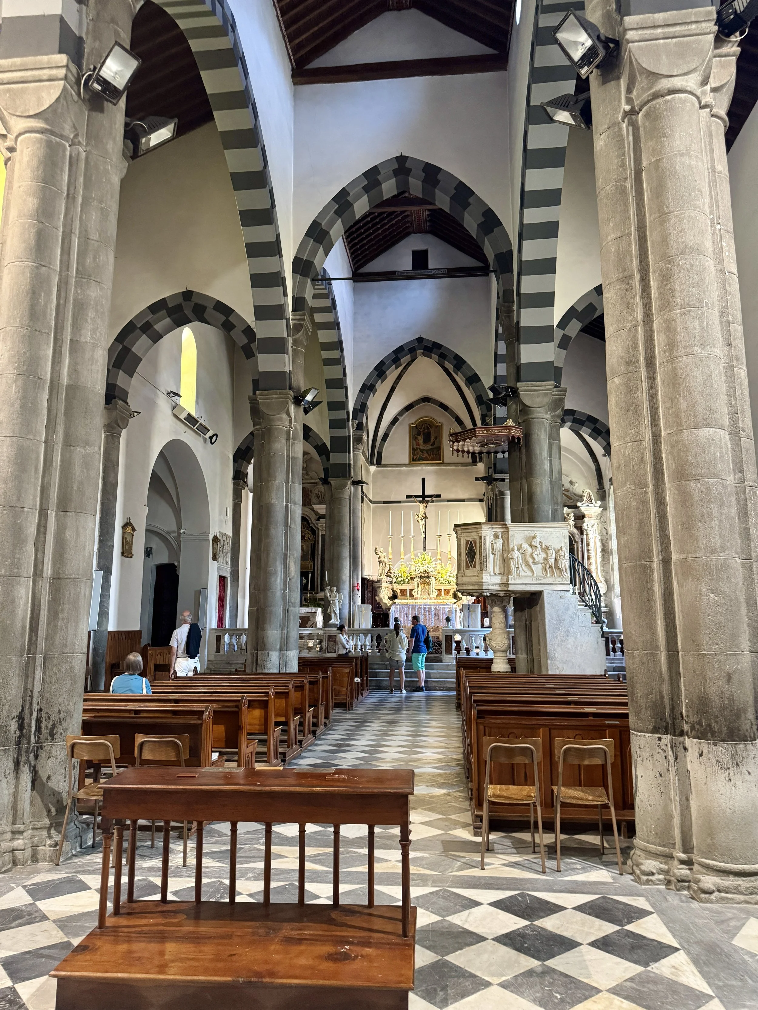 Interior of the Church of San Giovanni Battista