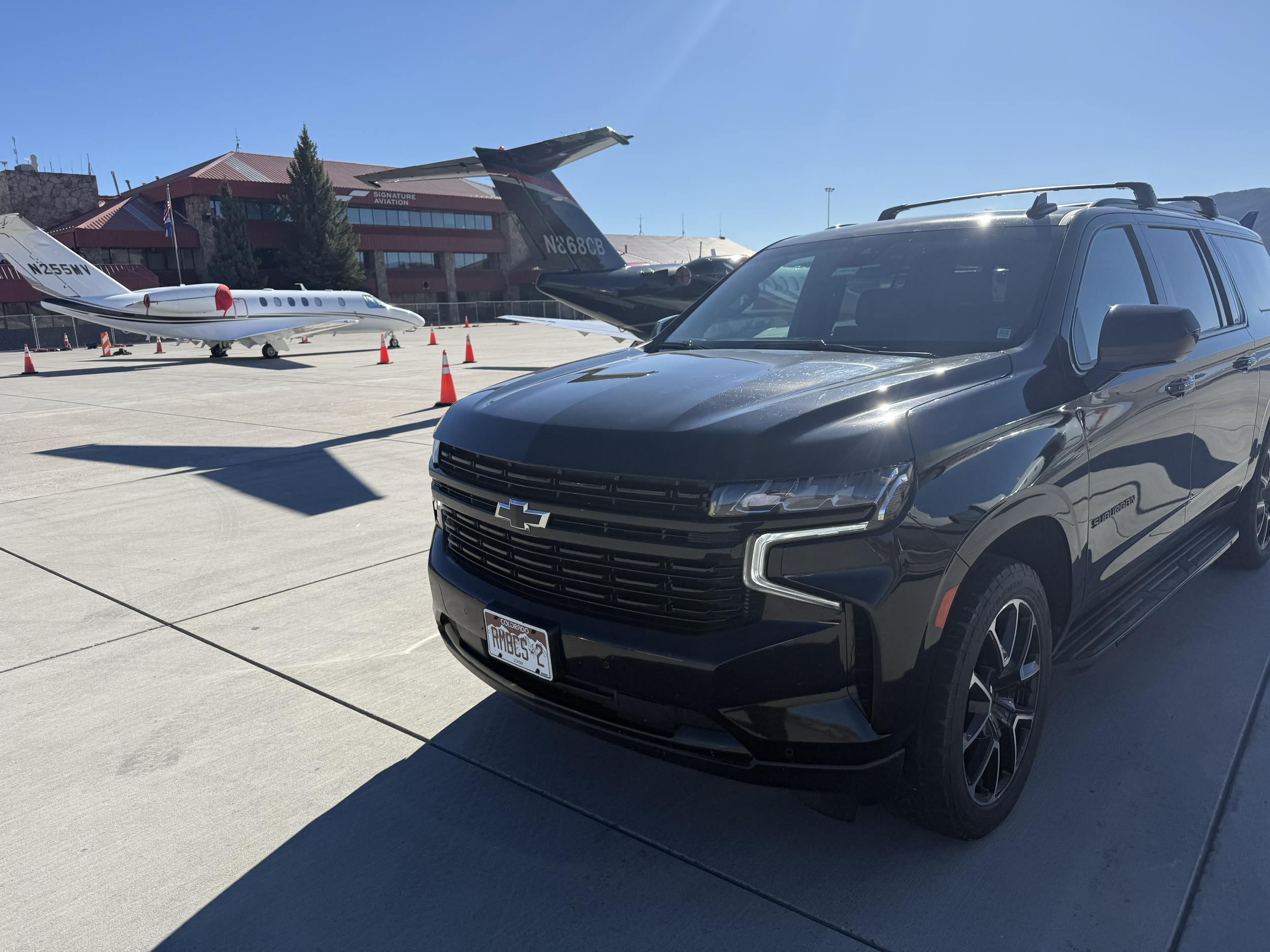Private black car service in Vail Colorado