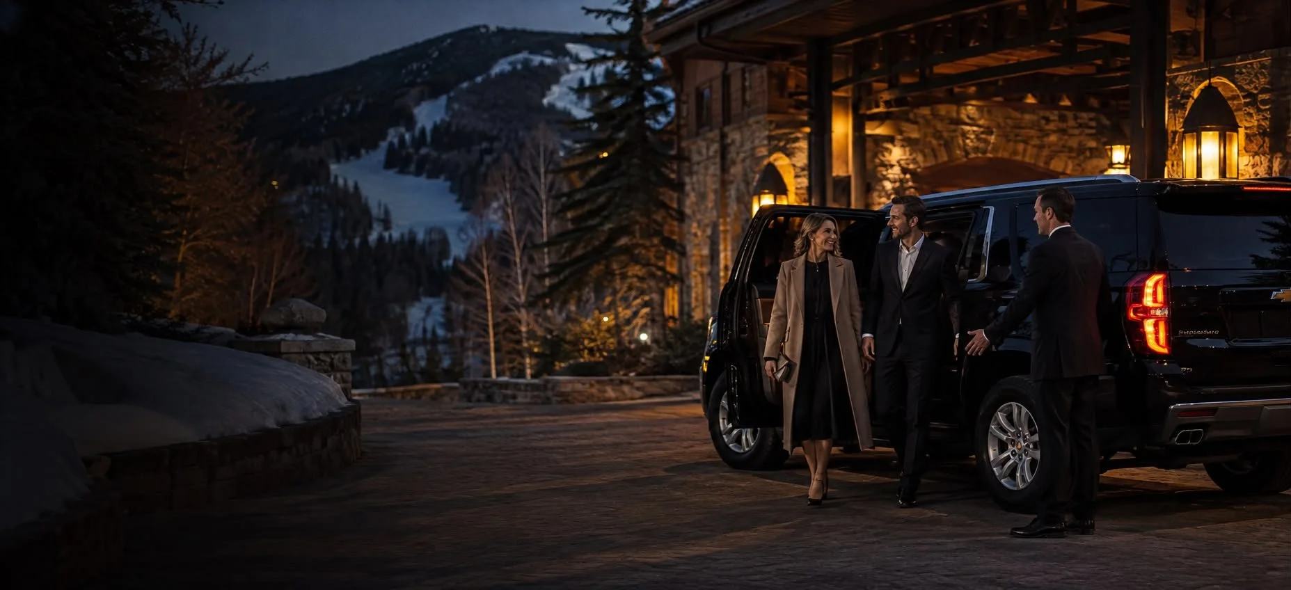 Private chauffeur service in Vail Valley Colorado