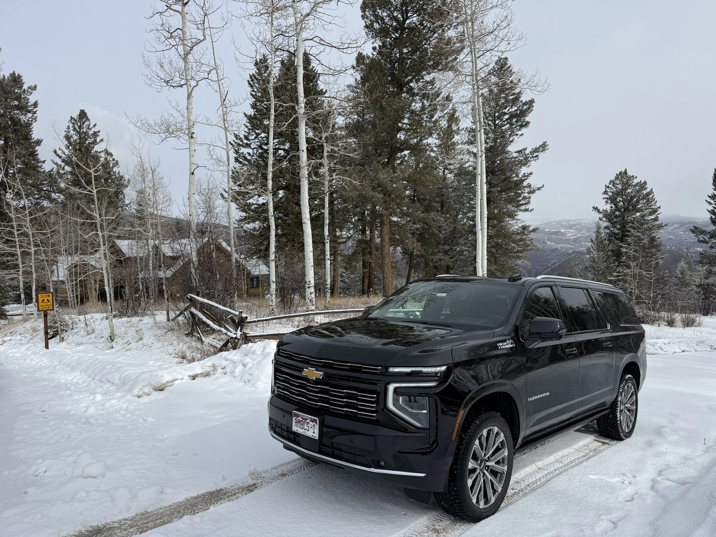 Luxury private transportation in Colorado