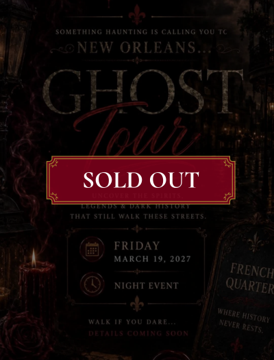 Ghost Tour — Sold Out